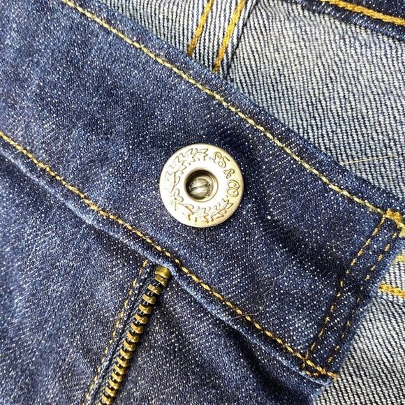 Levi's Premium Red Tab Original Fit Jeans Womens Sz 26x32 in First Try Dark Wash - Picture 8 of 16